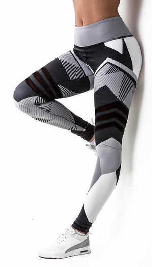 Open image in slideshow, Chromatic stripe Legging
